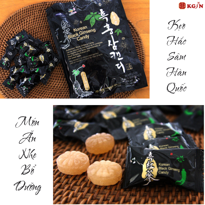 kẹo hắc sâm